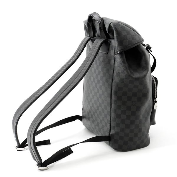 ルイヴィトン リュック ダミエ・グラフィット ザック・バックパック N40005 LOUIS VUITTON ヴィトン メンズ ブラック 黒