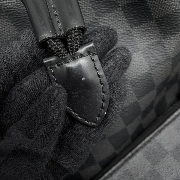 ルイヴィトン リュック ダミエ・グラフィット ザック・バックパック N40005 LOUIS VUITTON ヴィトン メンズ ブラック 黒