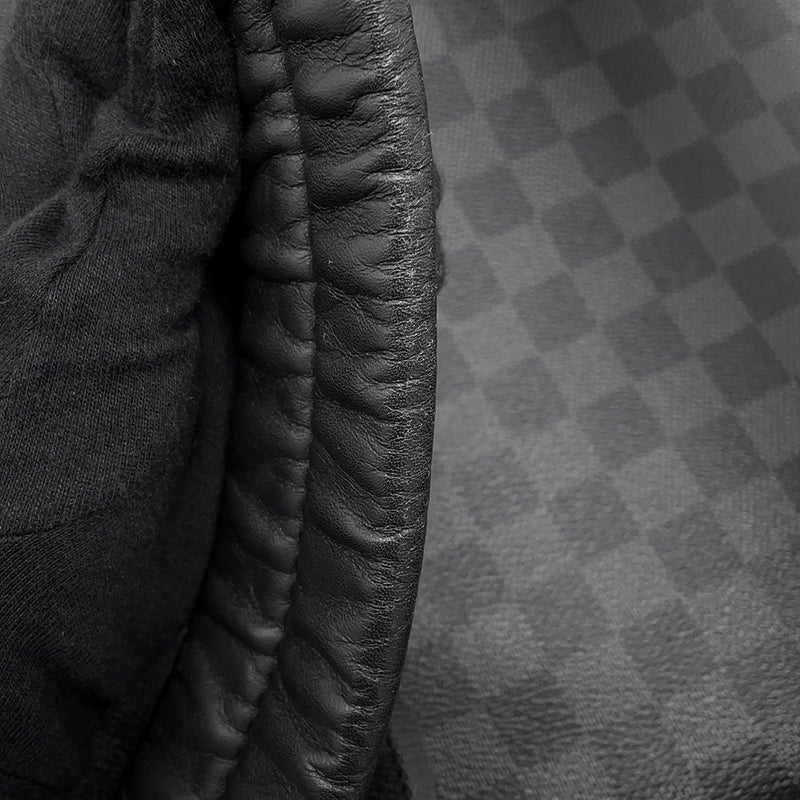ルイヴィトン リュック ダミエ・グラフィット ザック・バックパック N40005 LOUIS VUITTON ヴィトン メンズ ブラック 黒