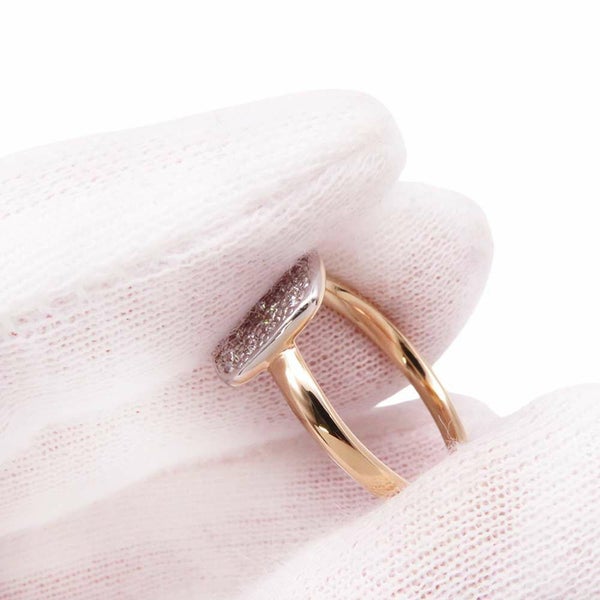 ポメラート リング サッビア ダイヤモンド19P 0.29ct K18PG リングサイズ53 PAB9032_O7000_DB000