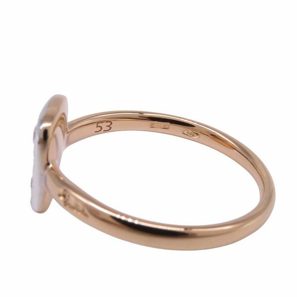 ポメラート リング サッビア ダイヤモンド19P 0.29ct K18PG リングサイズ53 PAB9032_O7000_DB000