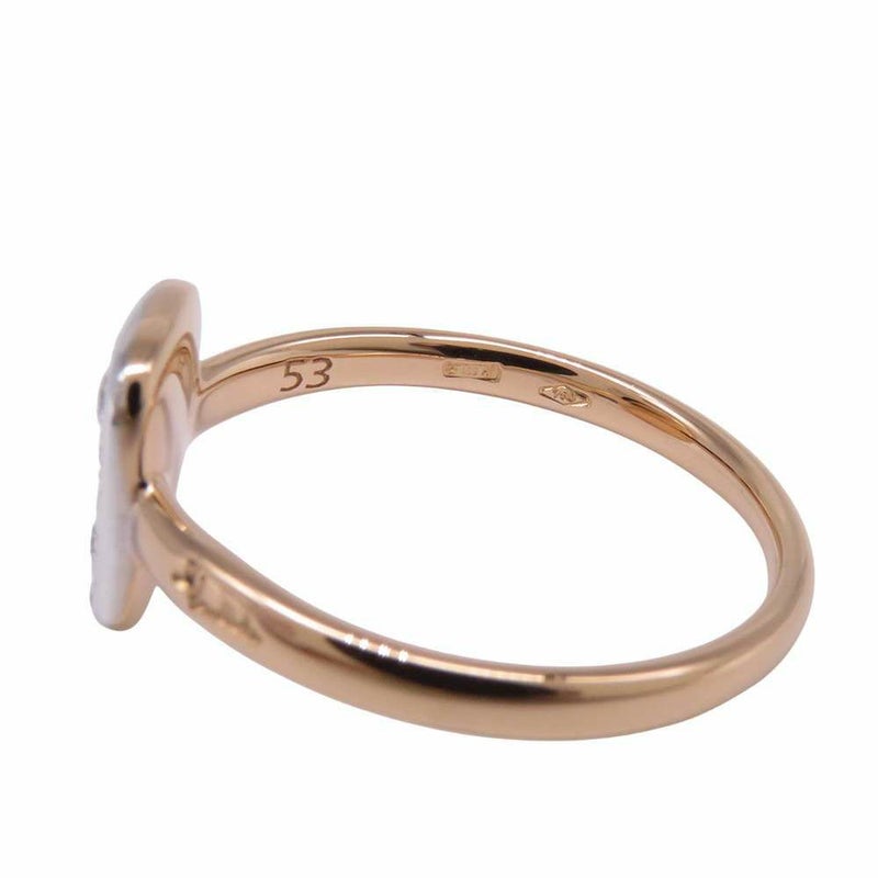 ポメラート リング サッビア ダイヤモンド19P 0.29ct K18PG リングサイズ53 PAB9032_O7000_DB000