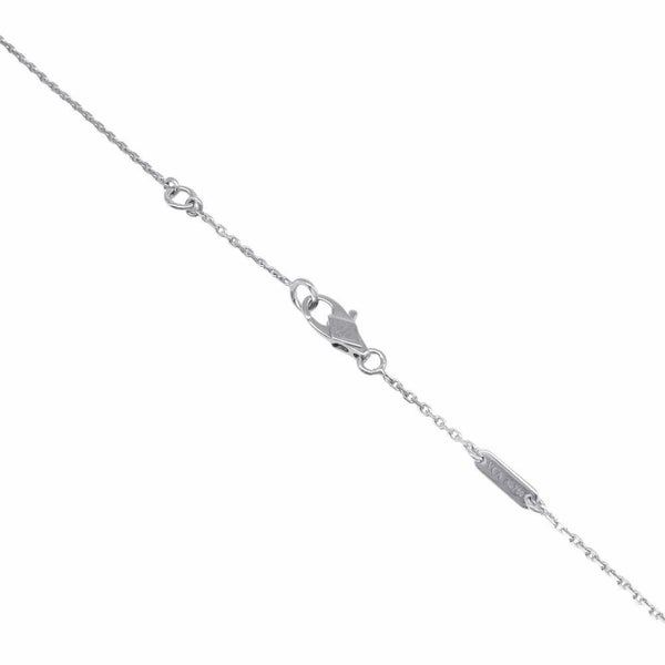 ヴァンクリ ネックレス スウィート アルハンブラ ペンダント ダイヤモンド 12P 0.08ct K18WGホワイトゴールド VCARO85900