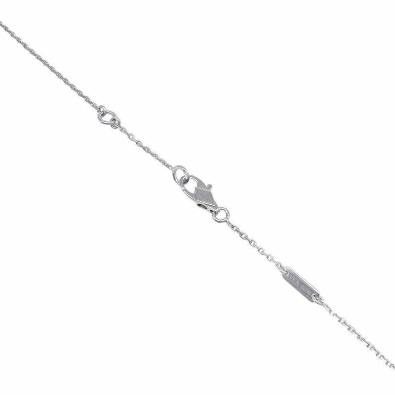 ヴァンクリ ネックレス スウィート アルハンブラ ペンダント ダイヤモンド 12P 0.08ct K18WGホワイトゴールド VCARO85900