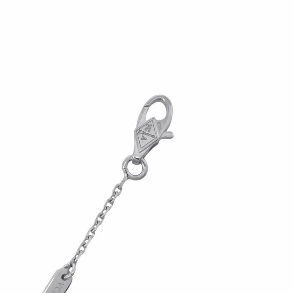 ヴァンクリ ネックレス スウィート アルハンブラ ペンダント ダイヤモンド 12P 0.08ct K18WGホワイトゴールド VCARO85900