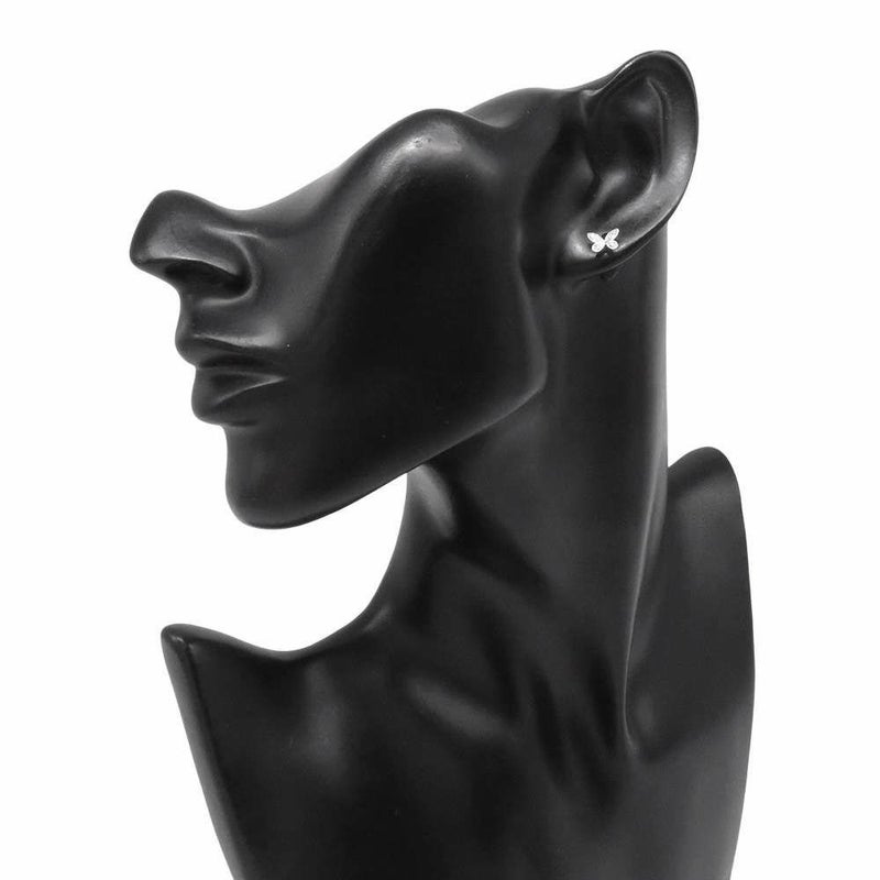 グラフ ピアス パヴェ バタフライ ダイヤモンド プティ スタッド ピアス ダイヤ 0.08ct K18WG RGE1563 GRAFF ジュエリー