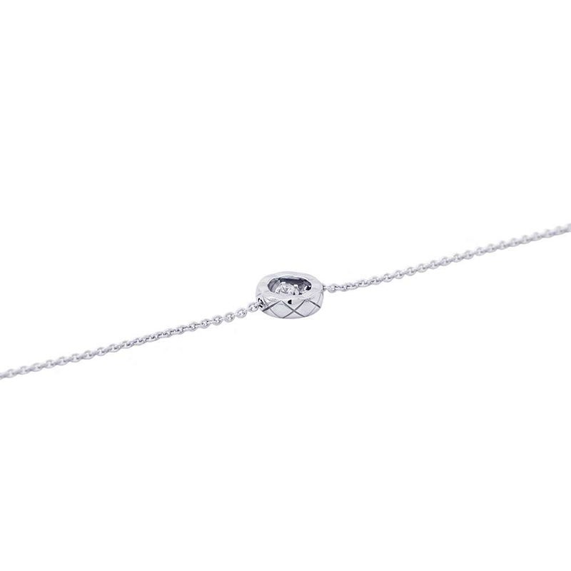 シャネル ブレスレット ココクラッシュ コレクション ダイヤモンド 1P 0.03ct K18WG J12304 CHANEL ジュエリー