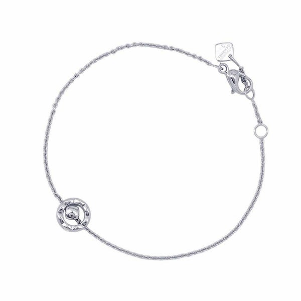 シャネル ブレスレット ココクラッシュ コレクション ダイヤモンド 1P 0.03ct K18WG J12304 CHANEL ジュエリー