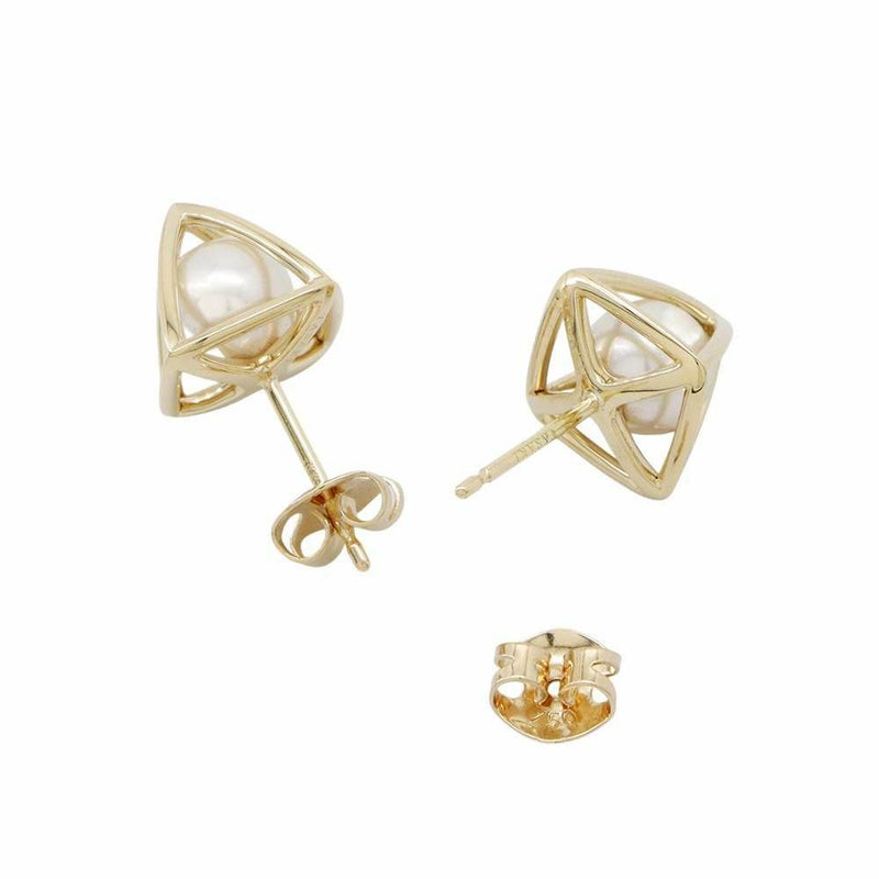 タサキ ピアス リファインド リベリオンネオ ピアス あこや真珠 K18YGイエローゴールド TASAKI パール ジュエリー