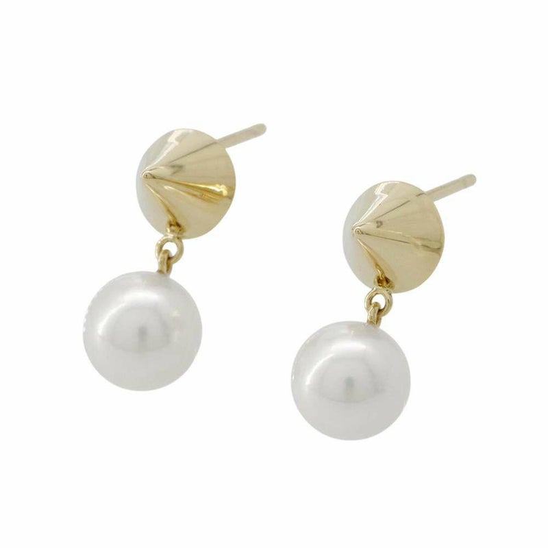 タサキ ピアス リファインド リベリオン プラス ピアス あこや真珠 K18YGイエローゴールド E-4154-18KYG TASAKI パール ジュエリー