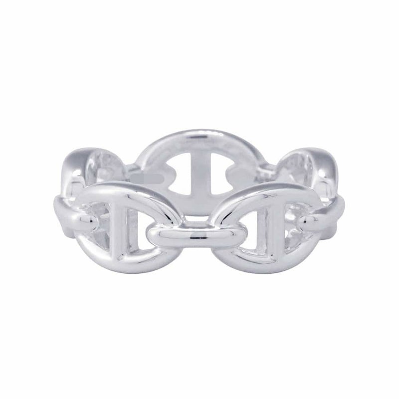 エルメス リング シェーヌダンクル アンシェネPM SV925シルバー リングサイズ54 HERMES ジュエリー 指輪