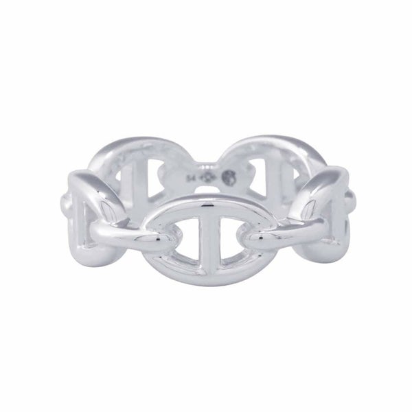 エルメス リング シェーヌダンクル アンシェネPM SV925シルバー リングサイズ54 HERMES ジュエリー 指輪