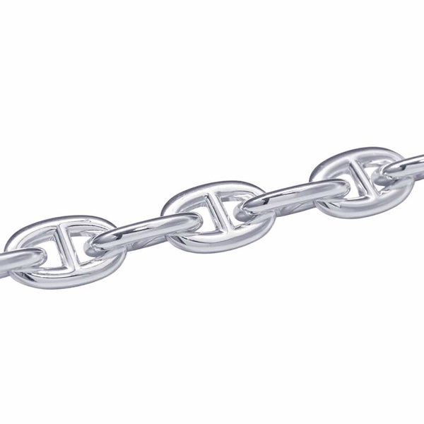 エルメス ブレスレット シェーヌダンクルTGM 11コマ SV925シルバー HERMES ジュエリー