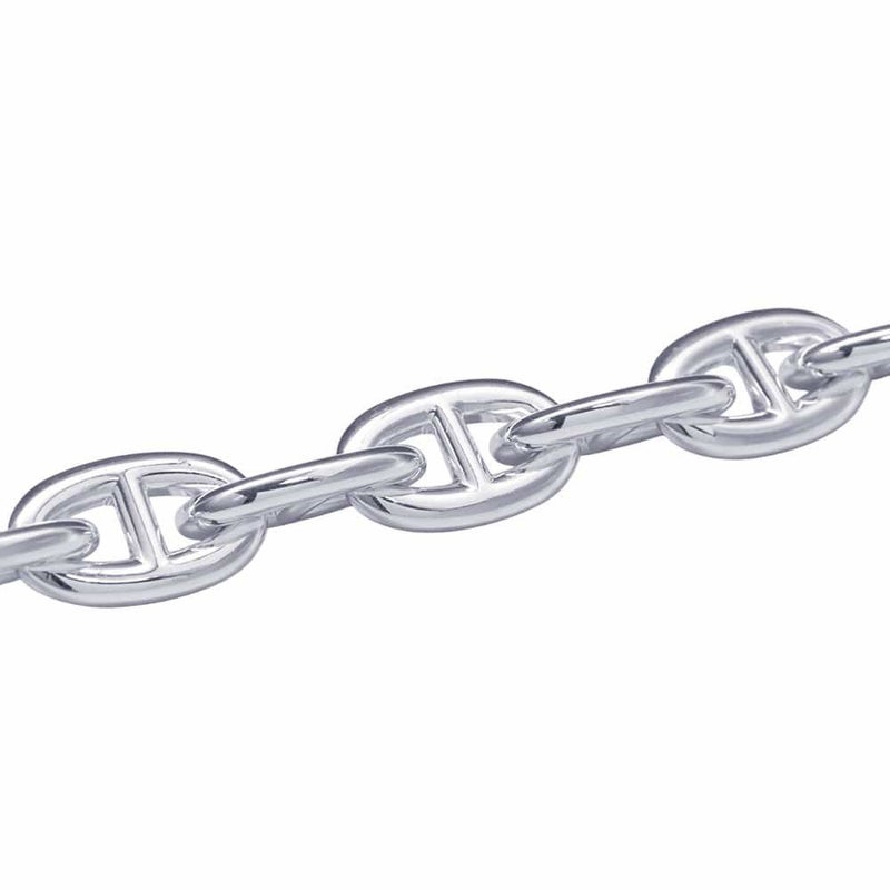 エルメス ブレスレット シェーヌダンクルTGM 11コマ SV925シルバー HERMES ジュエリー