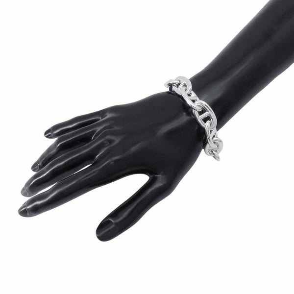 エルメス ブレスレット シェーヌダンクルTGM 11コマ SV925シルバー HERMES ジュエリー