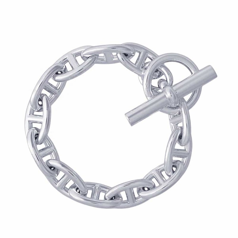 エルメス ブレスレット シェーヌダンクルGM 12コマ SV925シルバー HERMES ジュエリー