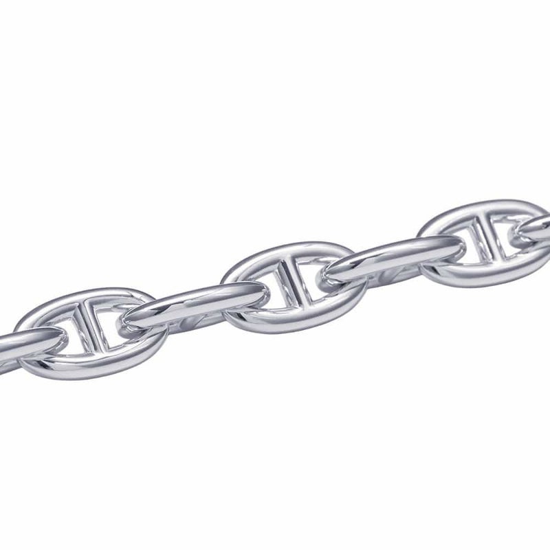 エルメス ブレスレット シェーヌダンクルGM 12コマ SV925シルバー HERMES ジュエリー