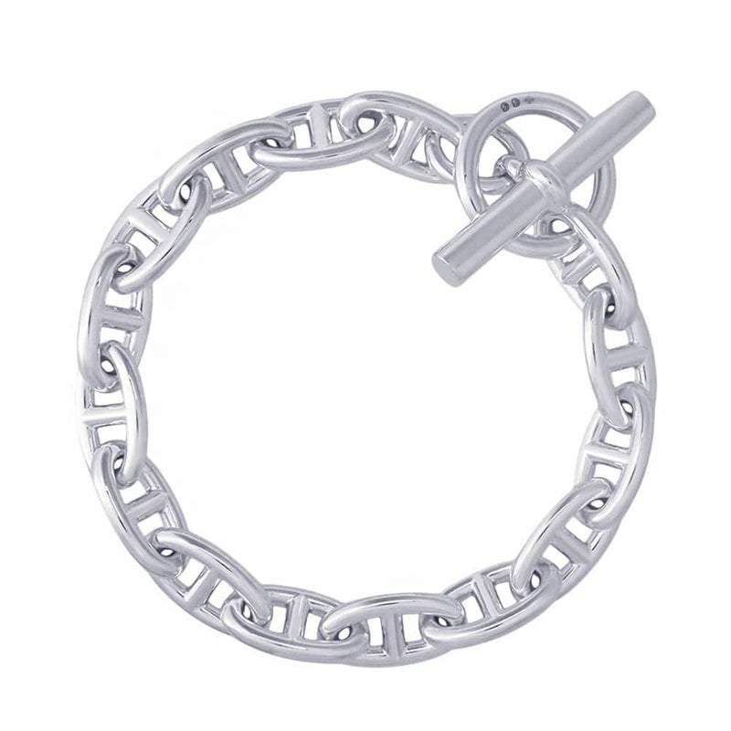 エルメス ブレスレット シェーヌダンクルGM 15コマ SV925シルバー HERMES ジュエリー