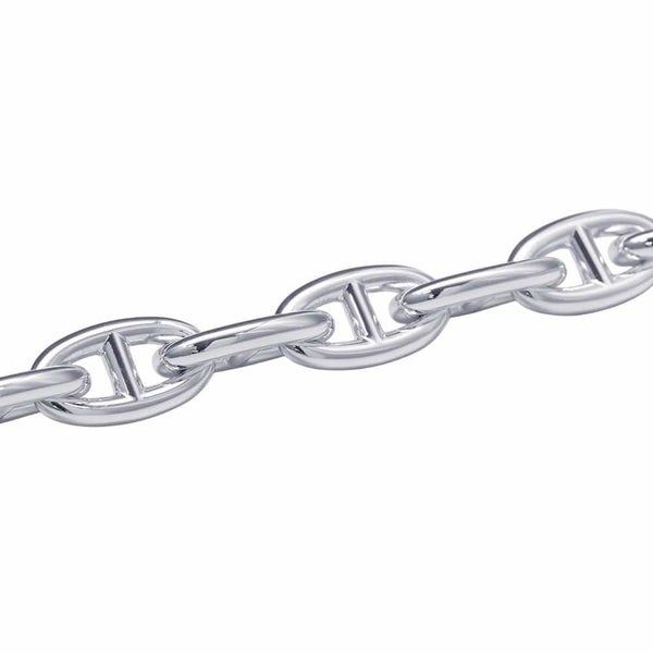 エルメス ブレスレット シェーヌダンクルGM 15コマ SV925シルバー HERMES ジュエリー