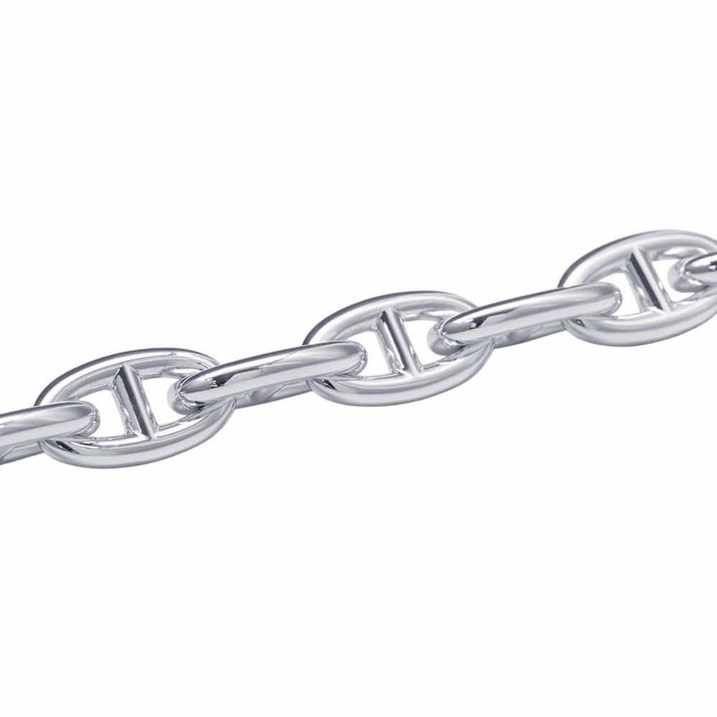 エルメス ブレスレット シェーヌダンクルGM 15コマ SV925シルバー HERMES ジュエリー