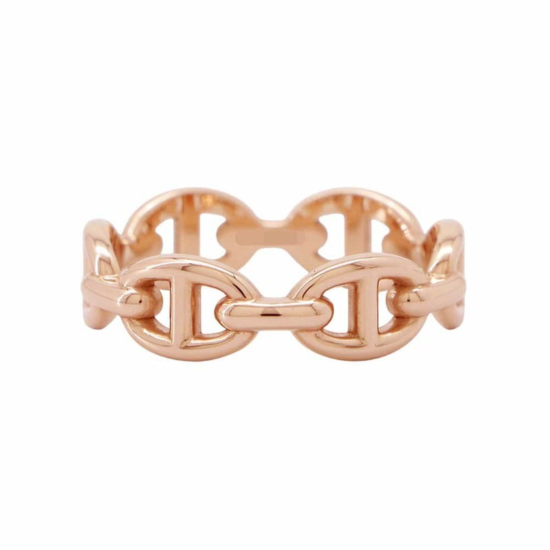 エルメス リング シェーヌダンクル アンシェネPM K18PGピンクゴールド リングサイズ55 指輪