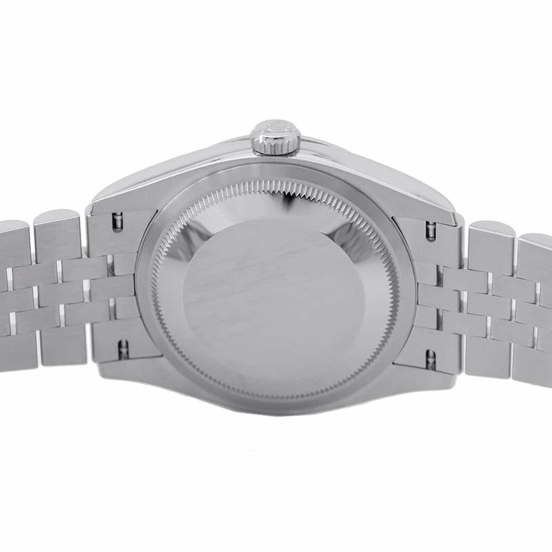 ロレックス デイトジャスト36 SS/K18WG ランダムシリアル ルーレット 126234 ROLEX 腕時計 ミントグリーン文字盤