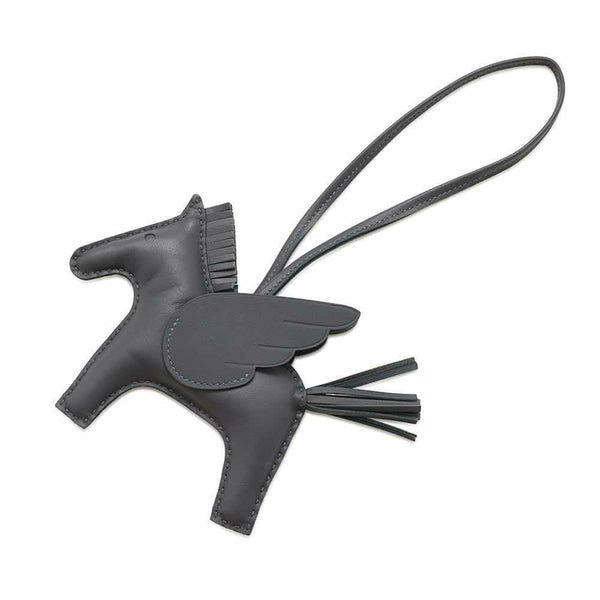 エルメス バッグチャーム ロデオ ペガサスMM アルドワーズ ラムスキン W刻印 HERMES