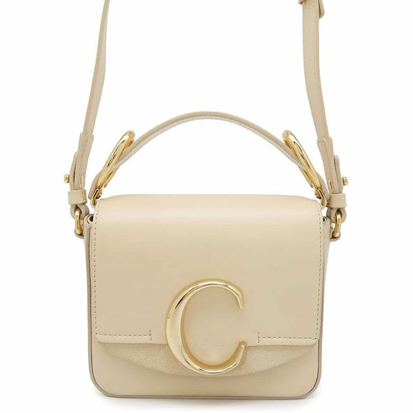 クロエ ハンドバッグ クロエ シー C ミニ レザー スエード 193 A37 Chloe 2wayショルダーバッグ アウトレット品