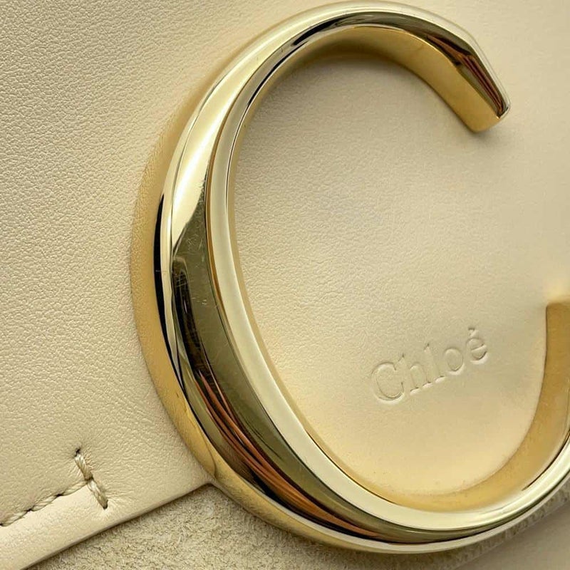 クロエ ハンドバッグ クロエ シー C ミニ レザー スエード 193 A37 Chloe 2wayショルダーバッグ アウトレット品