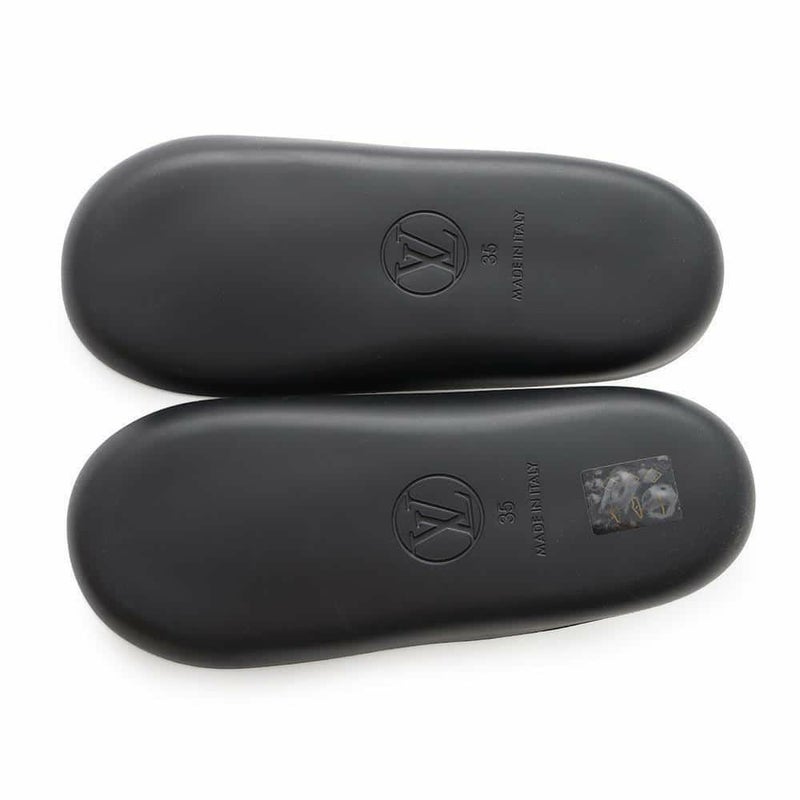 ルイヴィトン サンダル サンバスライン フラット ミュール モノグラム レディースサイズ35 靴