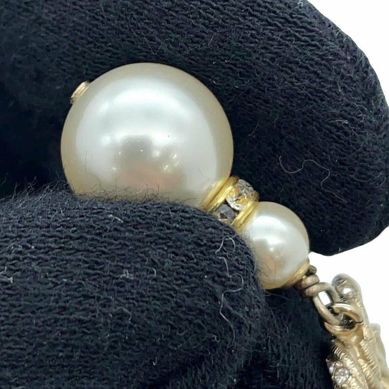 シャネル ネックレス ココマーク フェイクパール ラインストーン B18 B A53161 CHANEL アクセサリー