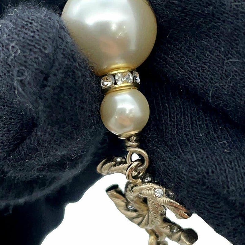 シャネル ネックレス ココマーク フェイクパール ラインストーン B18 B A53161 CHANEL アクセサリー