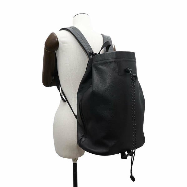 ルイヴィトン リュックサック モノグラム・シャドウ チョーク・バックパック M44614 LOUIS VUITTON 黒 ブラック