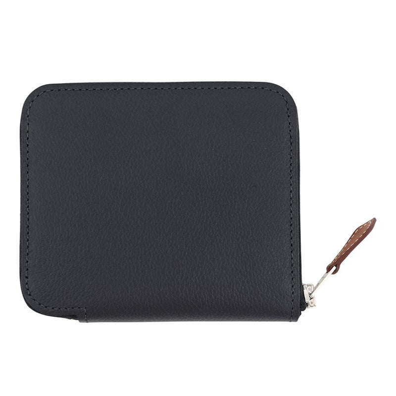 エルメス コインケース アザップコンパクト シルクイン キャバン/シルバー金具 エバーカラー G刻印 HERMES 財布