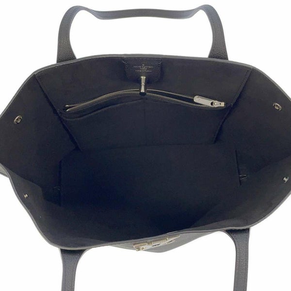 ルイヴィトン トートバッグ カーフレザー ロックミー・ゴー M55028 ヴィトン ショルダーバッグ ブラック 黒