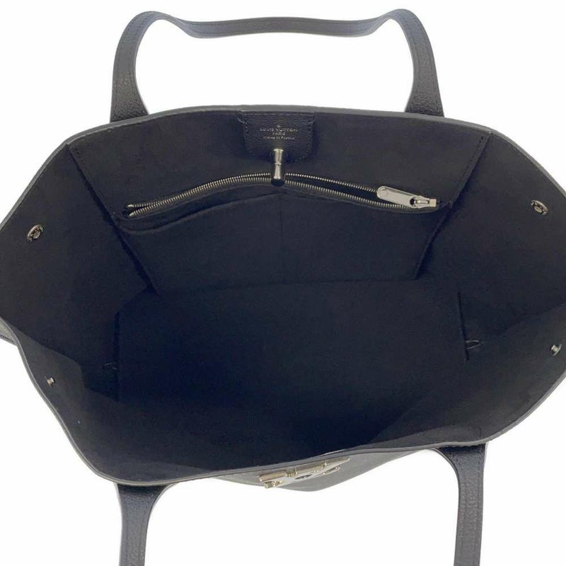 ルイヴィトン トートバッグ カーフレザー ロックミー・ゴー M55028 ヴィトン ショルダーバッグ ブラック 黒