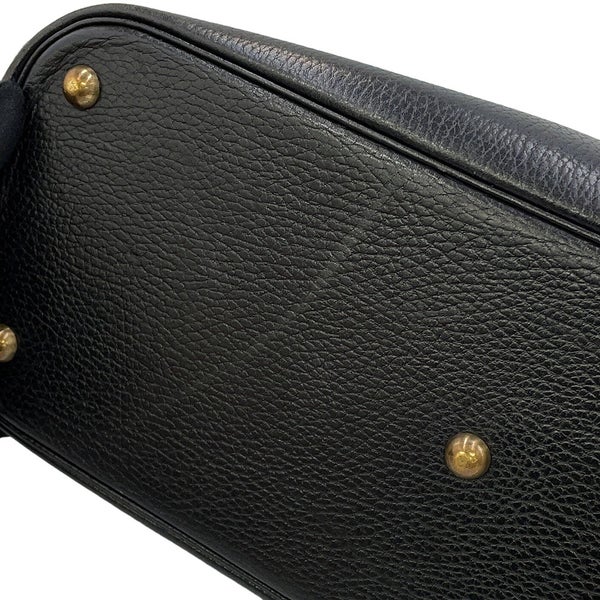 エルメス ハンドバッグ ボリード35 ブラック/ゴールド金具 アルデンヌ 〇W刻印 HERMES 2way 黒