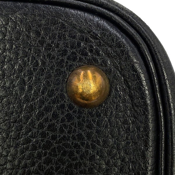 エルメス ハンドバッグ ボリード35 ブラック/ゴールド金具 アルデンヌ 〇W刻印 HERMES 2way 黒