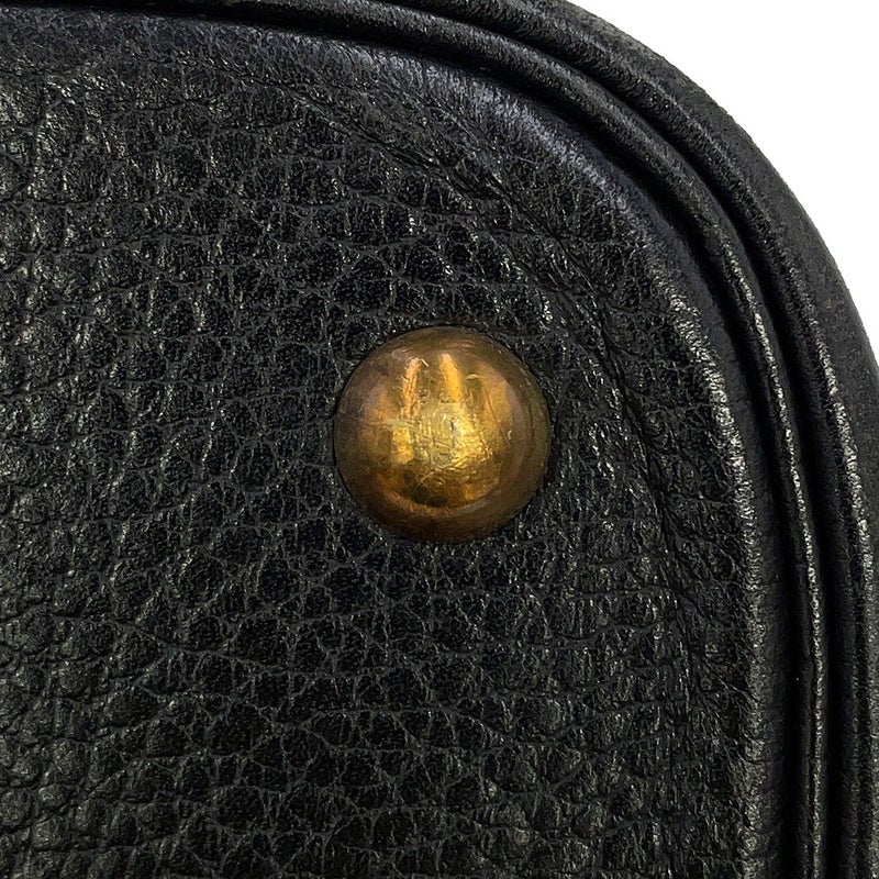 エルメス ハンドバッグ ボリード35 ブラック/ゴールド金具 アルデンヌ 〇W刻印 HERMES 2way 黒