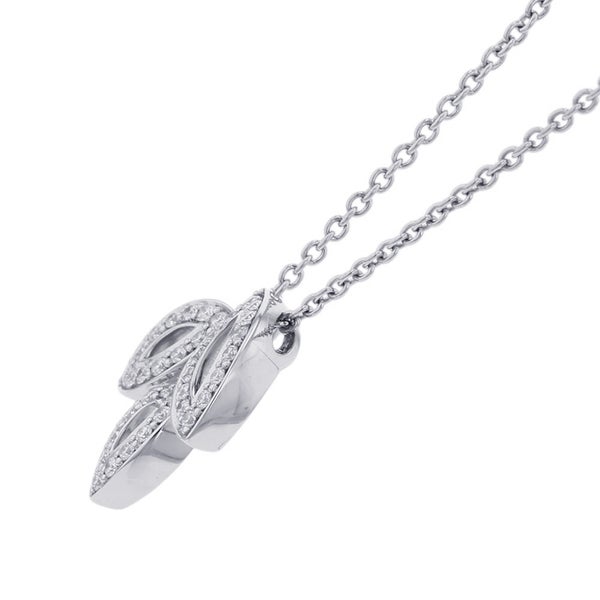 ハリーウィンストン ネックレス リリークラスター・ミニ・ペンダント ダイヤモンド 37P 計約0.19ct Pt950プラチナ PEDPSM1MLC