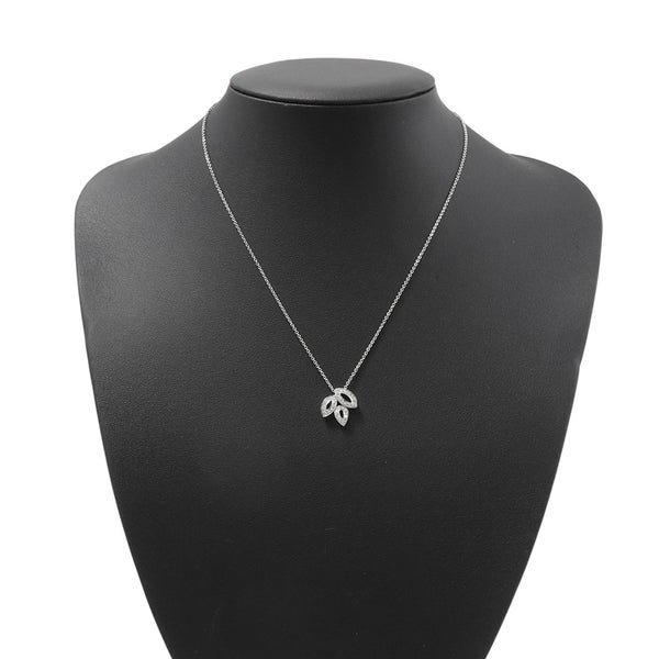 ハリーウィンストン ネックレス リリークラスター・ミニ・ペンダント ダイヤモンド 37P 計約0.19ct Pt950プラチナ PEDPSM1MLC