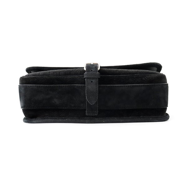 サンローランパリ ショルダーバッグ YSLモノグラム ベルベット 688253 SAINT LAURENT PARIS 黒