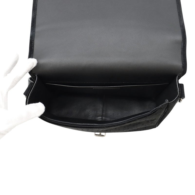 サンローランパリ ショルダーバッグ YSLモノグラム ベルベット 688253 SAINT LAURENT PARIS 黒