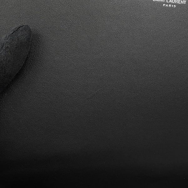 サンローランパリ ショルダーバッグ YSLモノグラム ベルベット 688253 SAINT LAURENT PARIS 黒