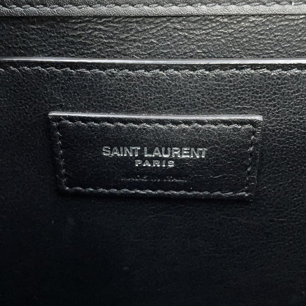 サンローランパリ ショルダーバッグ YSLモノグラム ベルベット 688253 SAINT LAURENT PARIS 黒