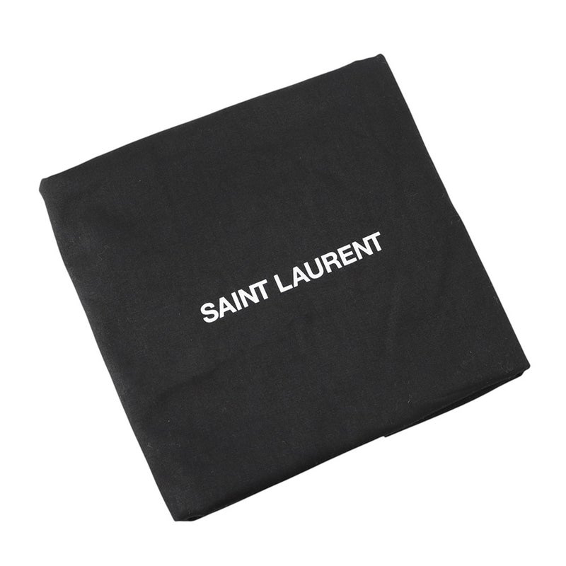 サンローランパリ ショルダーバッグ YSLモノグラム ベルベット 688253 SAINT LAURENT PARIS 黒