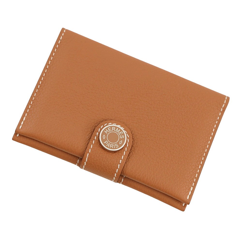 エルメス カードケース RMS ゴールド/シルバー金具 エバ―カラー K刻印