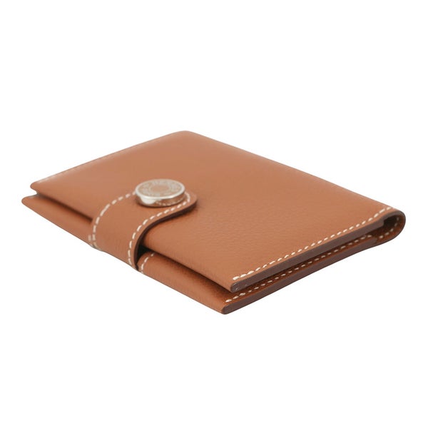 エルメス カードケース RMS ゴールド/シルバー金具 エバ―カラー K刻印 HERMES 名刺入れ