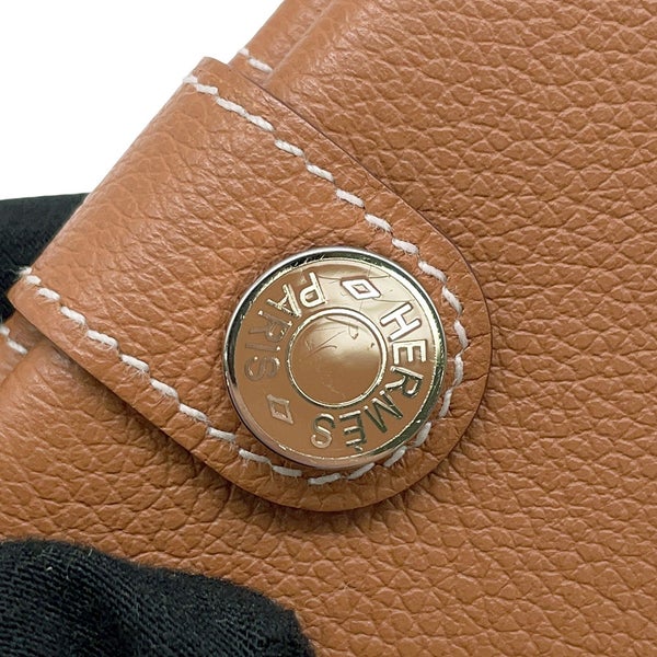 エルメス カードケース RMS ゴールド/シルバー金具 エバ―カラー K刻印 HERMES 名刺入れ