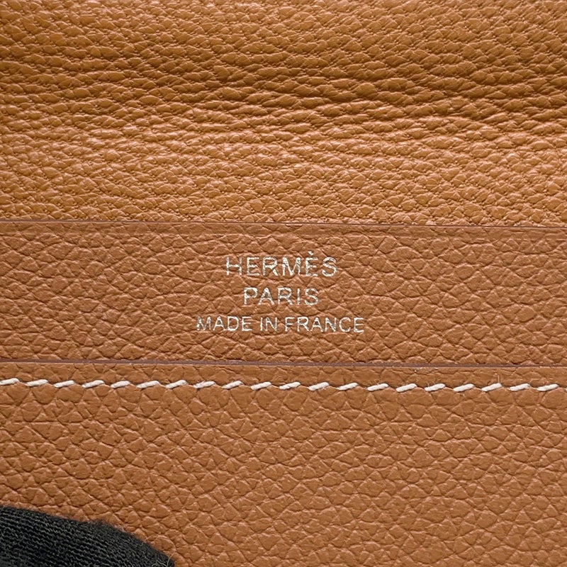 エルメス カードケース RMS ゴールド/シルバー金具 エバ―カラー K刻印 HERMES 名刺入れ